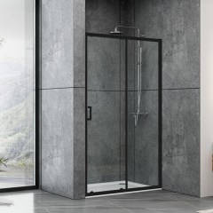 Дверь в душевую нишу ABBER Schwarzer Diamant 1400x1900 мм AG30140B5 Дверь в душевую нишу ABBER Schwarzer Diamant 1400x1900 мм AG30140B5