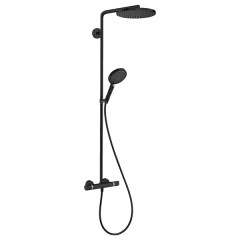 Душевая система HANSGROHE Raindance Select S Showerpipe 240 1jet PowderRain черный матовый 27633670 Душевая система HANSGROHE Raindance Select S Showerpipe 240 1jet PowderRain черный матовый 27633670