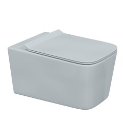 Унитаз подвесной безободковый BERGES Floe SoftClose Slim 550х360х335 мм 082121