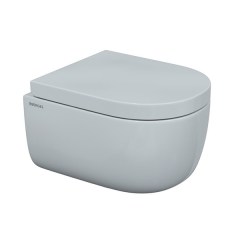 Унитаз подвесной безободковый BERGES Ego SoftClose 490х370х325 мм 082122