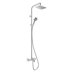 Душевая система HANSGROHE Vernis Shape Showerpipe 230 1jet 26284000 Душевая система HANSGROHE Vernis Shape Showerpipe 230 1jet 26284000