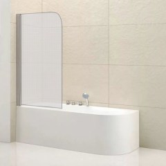 Шторка на ванну CEZARES Eco 800х1450 мм ECO-O-V-1-80/140-P-Cr-L