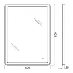 SPC-MAR-600-800-LED-TCH SPC-MAR-600-800-LED-TCH