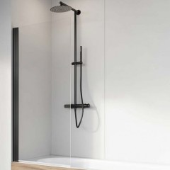 Шторка на ванну RADAWAY Nes 8 Black PNJ I 800-815х1500 мм