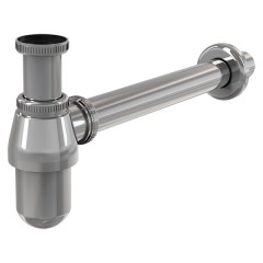 Сифон для раковины ALCAPLAST хром A431
