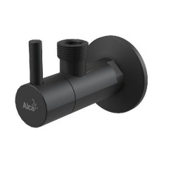 Угловой вентиль с фильтром ALCAPLAST 1/2 х 1/2 черный-матовый ARV003-BLACK Угловой вентиль с фильтром ALCAPLAST 1/2 х 1/2 черный-матовый ARV003-BLACK