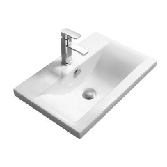 Раковина столешница CERAMALUX 1000х395х185 мм 9393-100 Раковина столешница CERAMALUX 1000х395х185 мм 9393-100