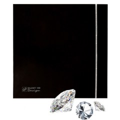 Вентилятор вытяжной SOLER PALAU SILENT-100 CZ BLACK SWAROVSKI DESIGN Вентилятор вытяжной SOLER PALAU SILENT-100 CZ BLACK SWAROVSKI DESIGN