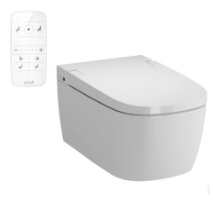 Унитаз-биде подвесной интеллектуальный VITRA V-Care Basic 5674B003-6193 Унитаз-биде подвесной интеллектуальный VITRA V-Care Basic 5674B003-6193