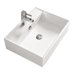 Раковина подвесная SANTILINE 590х450х150 мм SL-1002 Раковина подвесная SANTILINE 590х450х150 мм SL-1002