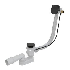 Слив перелив для ванны с наполнением ALCAPLAST 57 см черный матовый A564BLACK Слив перелив для ванны с наполнением ALCAPLAST 57 см черный матовый A564BLACK