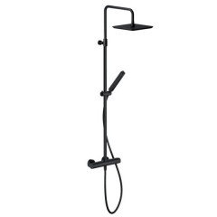 Душевая система NOBILI Seven 245х245 мм Velvet black SE124030/50BM Душевая система NOBILI Seven 245х245 мм Velvet black SE124030/50BM