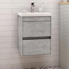 Тумба под раковину ART and MAX Family 400х350х500 мм Cemento Veneto Family-400-2C-SO-CV