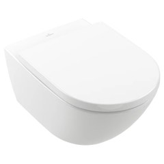 Унитаз подвесной безободковый VILLEROY BOCH Subway 3.0 Combi Pack 370х560х330 мм 4670TSR1 Унитаз подвесной безободковый VILLEROY BOCH Subway 3.0 Combi Pack 370х560х330 мм 4670TSR1