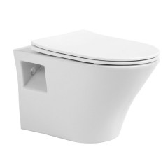 Унитаз поeдвесной безободковый SINTESI Rink SoftClose 490х360х370 мм SIN-TS-RNK-161