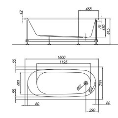Tamia 170x70 Tamia 170x70