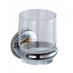 Стакан настенный INDA Globe хром-золото A25100CD03