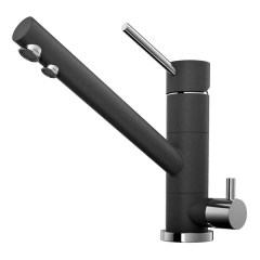 Смеситель для кухни OMOIKIRI Tonami-BL черный 4994058 Смеситель для кухни OMOIKIRI Tonami-BL черный 4994058