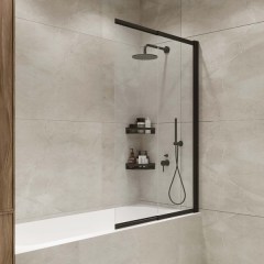 Душевая шторка на ванну TERMINUS Ното 01 1500х900 слайдер 1CS150х90BT