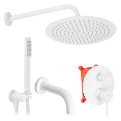 Душевая система REA Lungo white REA-P6611 Душевая система REA Lungo white REA-P6611