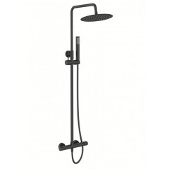 Душевая система BELBAGNO Uno 250 мм черный матовый UNO-DOCM-NERO Душевая система BELBAGNO Uno 250 мм черный матовый UNO-DOCM-NERO