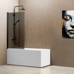 Душевая шторка на ванну VINCEA 800х1400 мм VSB-11800CGB