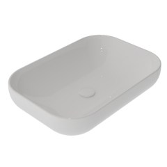 Раковина на столешницу GSG Ceramic Design Easy 600х420х135 мм белый глянцевый EALAVRE60000 Раковина на столешницу GSG Ceramic Design Easy 600х420х135 мм белый глянцевый EALAVRE60000