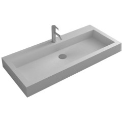 Раковина-столешница из искусственного камня NS BATH 1000x480x120 мм NSS-1048G Раковина-столешница из искусственного камня NS BATH 1000x480x120 мм NSS-1048G