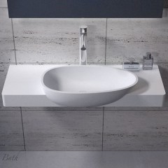 Раковина-столешница из искусственного камня NS BATH 1000x500x150 мм NSS-1050G Раковина-столешница из искусственного камня NS BATH 1000x500x150 мм NSS-1050G