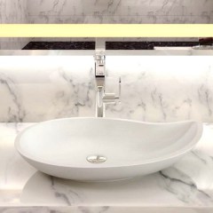 Раковина из искусственного камня на столешницу NS BATH 650x380x130 мм NST-6538G Раковина из искусственного камня на столешницу NS BATH 650x380x130 мм NST-6538G