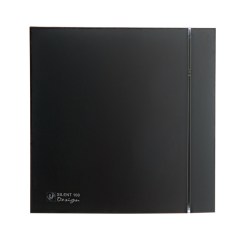 Вентилятор накладной вытяжной SOLER PALAU Silent-100 CZ Matt Black Design 4C 03-0101-921 Вентилятор накладной вытяжной SOLER PALAU Silent-100 CZ Matt Black Design 4C 03-0101-921