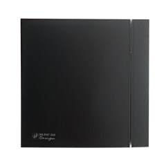 Вентилятор накладной вытяжной SOLER PALAU Silent-200 CZ Matt Black Design 4C 03-0103-313 Вентилятор накладной вытяжной SOLER PALAU Silent-200 CZ Matt Black Design 4C 03-0103-313
