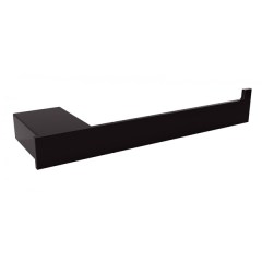 Держатель туалетной бумаги без крышки BEMETA Nero 179x28x59 мм черный матовый