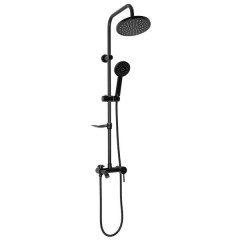 Душевая система для ванны REA Luis Black mat черный матовый REA-P7005