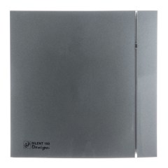 Вентилятор накладной вытяжной SOLER PALAU Silent-100 CRZ Grey Design 4С с таймером Вентилятор накладной вытяжной SOLER PALAU Silent-100 CRZ Grey Design 4С с таймером