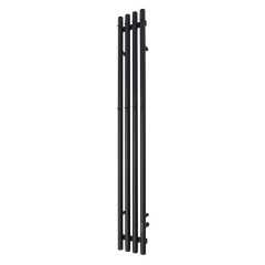 Полотенцесушитель электрический GROIS Quartet GR-135 180х1500 П2 R black mat