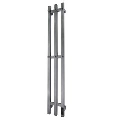 Полотенцесушитель электрический GROIS TRIO GR-128 190х1200 П3 R Grey