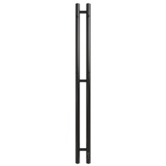 Полотенцесушитель электрический GROIS Orso GR-134 110х1200 П3 R Black mat