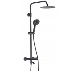 Душевая система REA Lungo black mat REA-P4113 Душевая система REA Lungo black mat REA-P4113