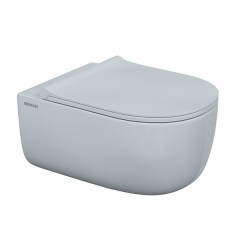 Унитаз-биде подвесной безободковый BERGES Ego XL 540х360х330 см 082138