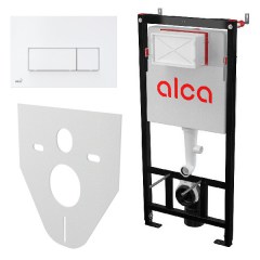 Инсталляция для унитаза ALCAPLAST Sadromodul с клавишей AM101/1120 M570 M91