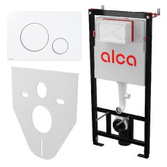 Инсталляция для унитаза ALCAPLAST Sadromodul с клавишей AM101/1120 M670 M91