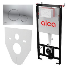Инсталляция для унитаза ALCAPLAST Sadromodul с клавишей AM101/1120 M671 M91