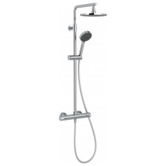 Душевая система с термостатическим смесителем JACOB DELAFON Brive 250 мм E24322-CP Душевая система с термостатическим смесителем JACOB DELAFON Brive 250 мм E24322-CP