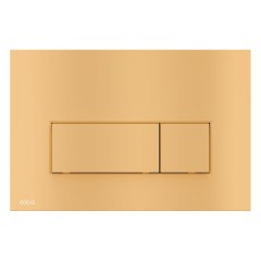 Клавиша для инсталляции ALCAPLAST Thin золото матовый M57-G-M