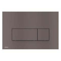 Клавиша для инсталляции ALCAPLAST Thin оружейная сталь M57-GM-M