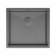 Мойка для кухни PAULMARK Next 48 UNI 440х480х200 мм вороненая сталь PM214844-GM Мойка для кухни PAULMARK Next 48 UNI 440х480х200 мм вороненая сталь PM214844-GM