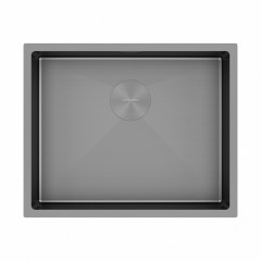 Мойка для кухни PAULMARK Next 54 UNI 440х540х200 мм серый матовый PM215444-MG Мойка для кухни PAULMARK Next 54 UNI 440х540х200 мм серый матовый PM215444-MG