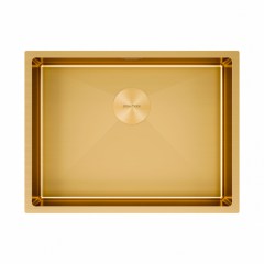 Мойка для кухни PAULMARK Next 58 UNI 440х580х200 мм золото брашированное PM215844-BG Мойка для кухни PAULMARK Next 58 UNI 440х580х200 мм золото брашированное PM215844-BG