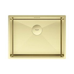 Мойка для кухни PAULMARK Next 58 UNI 440х580х200 мм золото светлое PM215844-LG Мойка для кухни PAULMARK Next 58 UNI 440х580х200 мм золото светлое PM215844-LG